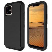 Nárazuvzdorný ochranný kryt pre iPhone 11 - čierny