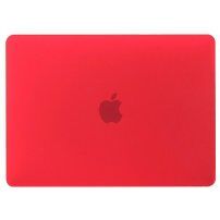 Matný transparentný kryt pre MacBook Pro 13" (A1425 / A1502) - červený