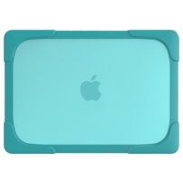 Nárazuvzdorný kryt s vyklápacími nožičkami pre MacBook Pro 13" (A1706 / A1708 / A1989 / A2159) – tyrkysový
