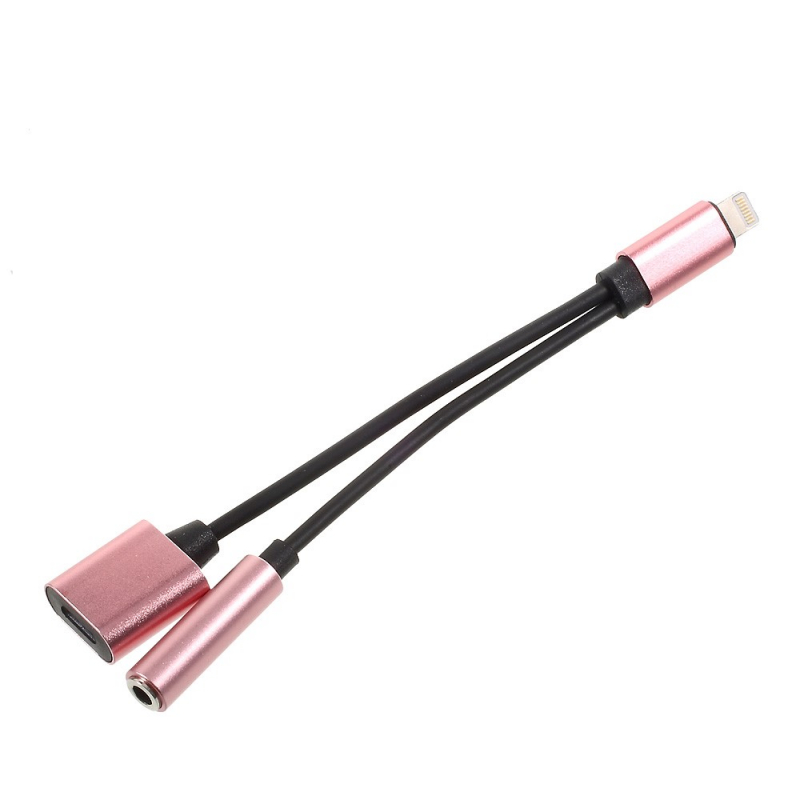 Redukcia Z Lightning Konektora Na Súčasné Zapojenie Slúchadiel A