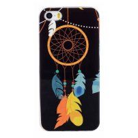 Ochranný kryt svietiaci v tme pre iPhone 5 / 5S / SE (2016) – lapač snov