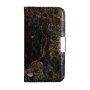 Flipové puzdro pre iPhone 5 / 5S / SE (2016) – čierny mramor