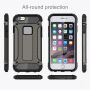 Super odolný "Armor" kryt pre iPhone 6 / 6S - kávovo-hnedý