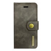 2v1 odnímateľné puzdro pre iPhone 5 / 5S / SE (2016) – hnedé
