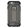 Super odolný "Armor" kryt pre iPhone 6 / 6S - kávovo-hnedý