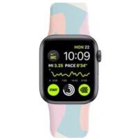 Silikónový remienok so vzorom pre Apple Watch Ultra 49mm / 46mm / 45mm / 44mm / 42mm - farebný