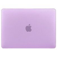 Matný transparentný kryt pre MacBook 12" (A1534) - fialový
