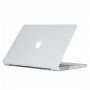 Matný transparentný kryt pre MacBook Pro 15" (A1707 / A1990) - biely