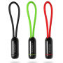 X-LEVEL elegantný USB/lightning kábel pre Apple iPhone/iPad/iPod – 8 cm – čierny
