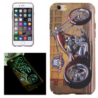 Ochranný kryt svietiaci v tme pre Apple iPhone 6 / 6S – motorka