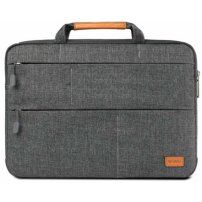 Multifunkčná taška so stojančekom pre MacBook do 16" - sivá