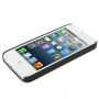 Kryt s drevenou zadnou stranou pre Apple iPhone 5 / 5S / SE (2016) – telefónne búdka
