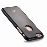 MERCURY GOOSPERY ochranný trblietavý kryt pre Apple iPhone 6 / 6S – čierny