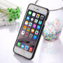 MERCURY GOOSPERY ochranný trblietavý kryt pre Apple iPhone 6 / 6S – čierny