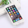 MERCURY GOOSPERY ochranný trblietavý kryt pre Apple iPhone 6 / 6S – biely