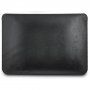 Karl Lagerfeld Head Embossed kožená obálka pre iPad Pro 12,9" / MacBook do 14" - čierna