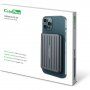 CubeNest S1B0 magnetická bezdrôtová powerbanka s portom USB-C - 5 000 mAh - strieborná