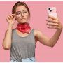 CubeNest S1B0 magnetická bezdrôtová powerbanka s portom USB-C - 5 000 mAh - ružová