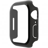 Belkin Screenforce TemperedCurve 2v1 puzdro s tvrdeným sklom pre Apple Watch 41 mm - čierne