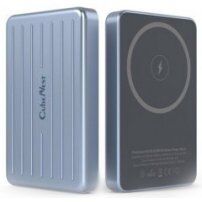 CubeNest S1B0 magnetická bezdrôtová powerbanka s portom USB-C - 5 000 mAh - modrá