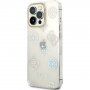 Guess Peony Glitter kryt pre iPhone 14 Pro Max - biely