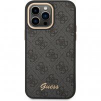 Guess 4G Metal Camera Outline kryt pre iPhone 14 Pro Max - čierny