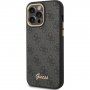 Guess 4G Metal Camera Outline kryt pre iPhone 14 Pro Max - čierny