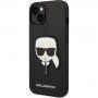Karl Lagerfeld Saffiano Karl Head kryt pre iPhone 14 Plus - čierny