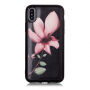 2v1 ochranné odnímateľné flipové puzdro pre Apple iPhone XS / iPhone X – magnólia