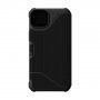 UAG Metropolis Folio odolné flipové puzdro pre iPhone 14 Plus - čierne