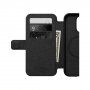 Nomad Leather Folio flipové puzdro s MagSafe pre iPhone 14 Pro - čierne