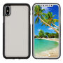 2v1 ochranné odnímateľné flipové puzdro pre Apple iPhone XS / iPhone X – biele