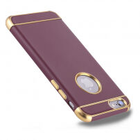 Ochranný kryt pre Apple iPhone 6 / 6S – zlatý / vínový