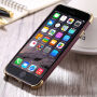 Ochranný kryt pre Apple iPhone 6 / 6S – zlatý / vínový