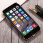 Ochranný kryt pre Apple iPhone 6 / 6S – zlatý / vínový