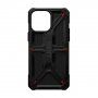UAG Monarch super odolný kryt s kevlarovým vzorom pre iPhone 14 Pro Max - čierny