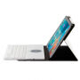 Puzdro s klávesnicou s bezdrôtovým nabíjaním pre iPad 9,7" (2017/2018) / Pro 9,7" / Air 1 / 2 – bielé