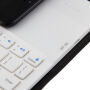Puzdro s klávesnicou s bezdrôtovým nabíjaním pre iPad 9,7" (2017/2018) / Pro 9,7" / Air 1 / 2 – bielé