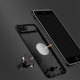 USAMS kryt s batériou 3000 mAh a ochranou šošovky pre Apple iPhone SE (2020/2022) / 8 / 7 / 6S / 6 – čierny