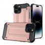 Super odolný "Armor" kryt pre iPhone 14 Pro Max - zlatoružový