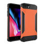 Odolný ochranný kryt s externou batériou 4000 mAh pre iPhone 6 Plus/6S Plus/7 Plus/8 Plus – oranžový