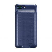 BASEUS kryt s batériou 3650 mAh pre Apple iPhone 7 Plus/8 Plus – tmavomodrý