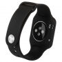Baseus remienok z mäkkého plastu s&nbsp;puzdrom pre Apple Watch 38&nbsp;mm - čierny