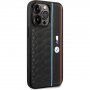 BMW M Hexagonal Pattern kryt pre iPhone 14 Pro - čierny