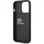 BMW M Hexagonal Pattern kryt pre iPhone 14 Pro - čierny