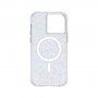 Case Mate Twinkle Diamond trblietavý kryt s MagSafe pre iPhone 14 Pro Max - strieborný