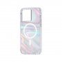 Case Mate Soap Bubble holografický kryt s MagSafe pre iPhone 14 Pro Max - číry