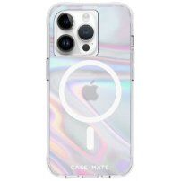 Case Mate Soap Bubble holografický kryt s MagSafe pre iPhone 14 Pro Max - číry