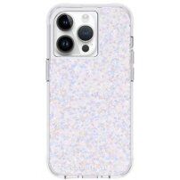 Case Mate Twinkle Diamond trblietavý kryt s MagSafe pre iPhone 14 Pro Max - strieborný