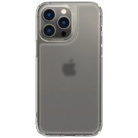 Spigen Quartz Hybrid kryt s matným tvrdeným sklom pre iPhone 14 Pro Max - číry